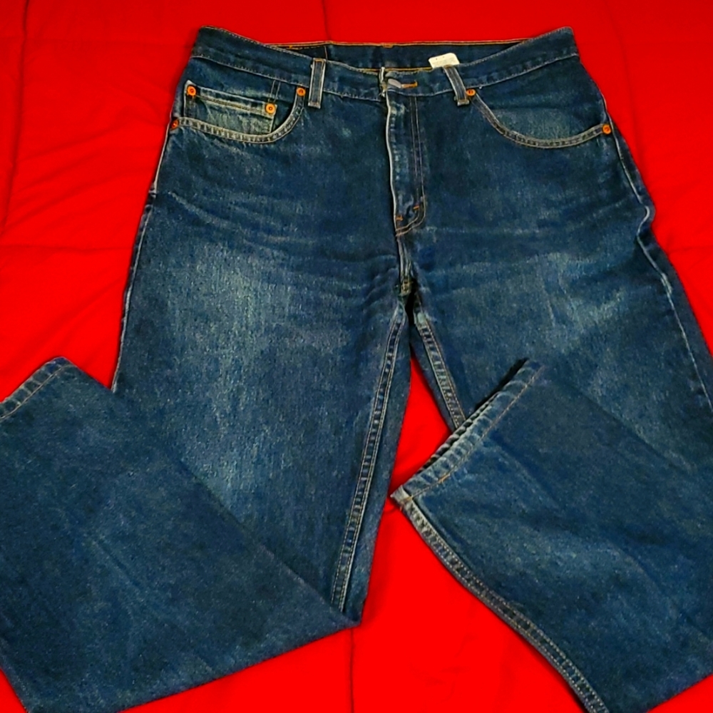 Levi's Dark Blue Relaxed Fit Jeans